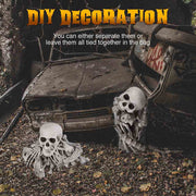 28 pc Set Bag of Skeleton Bones Haunted Halloween Decoration