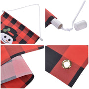 Christmas Signs Merry Christmas Happy New Year Door Sign 2 PCS