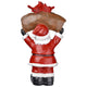 LED Christmas Figurine 12" Santa Snowman Resin