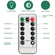 3' LED Cone Christmas Tree with Cotton Balls Battery Operated