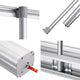 33"x79" Roll Up Retractable Aluminum Banner Stand