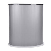 Portable Trade Show Display Podium Counter II Black