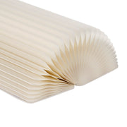 TheDisplayOutlet 3ct. White Paper Display Pedestals Grouped Plinths (16",24",32") Image