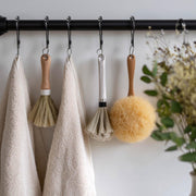 Set of (12) Stainless Steel Curtain Hooks