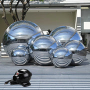 TheDisplayOutlet Giant Inflatable Mirror Ball Shinny Balls with Electric Pump Image