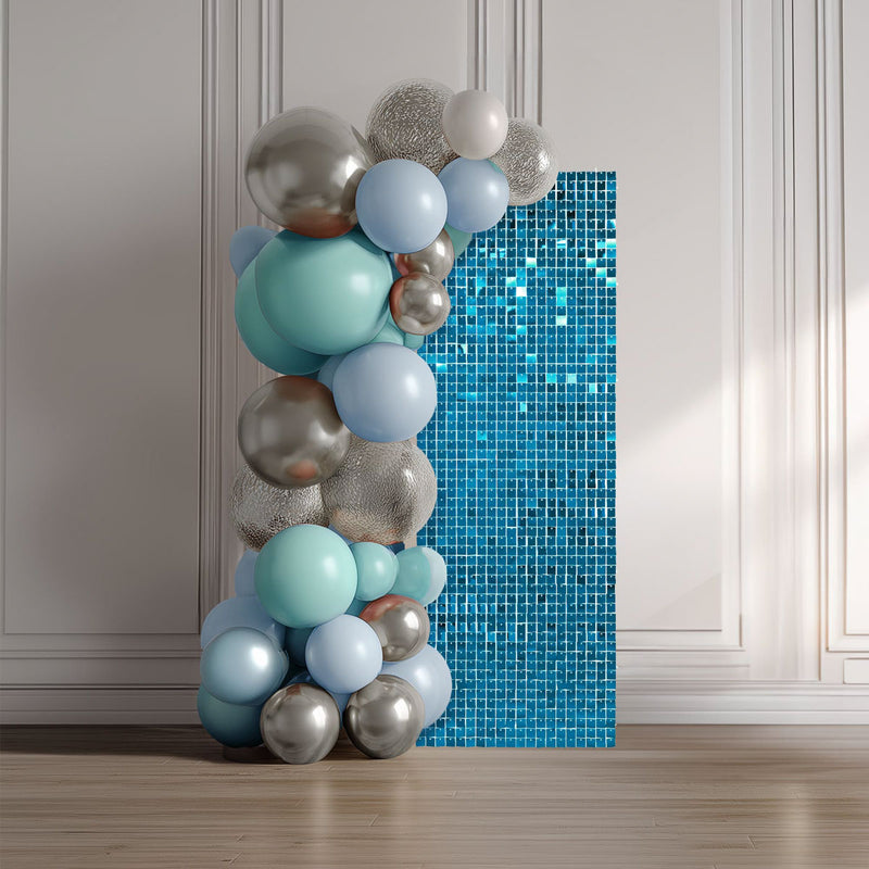 Square Shimmer Wall Decorative Signs Tradeshow Backdrop