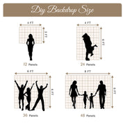 10x8.5ft Shimmer Wall Backdrop Stand Kit Trade Show Photo Booth