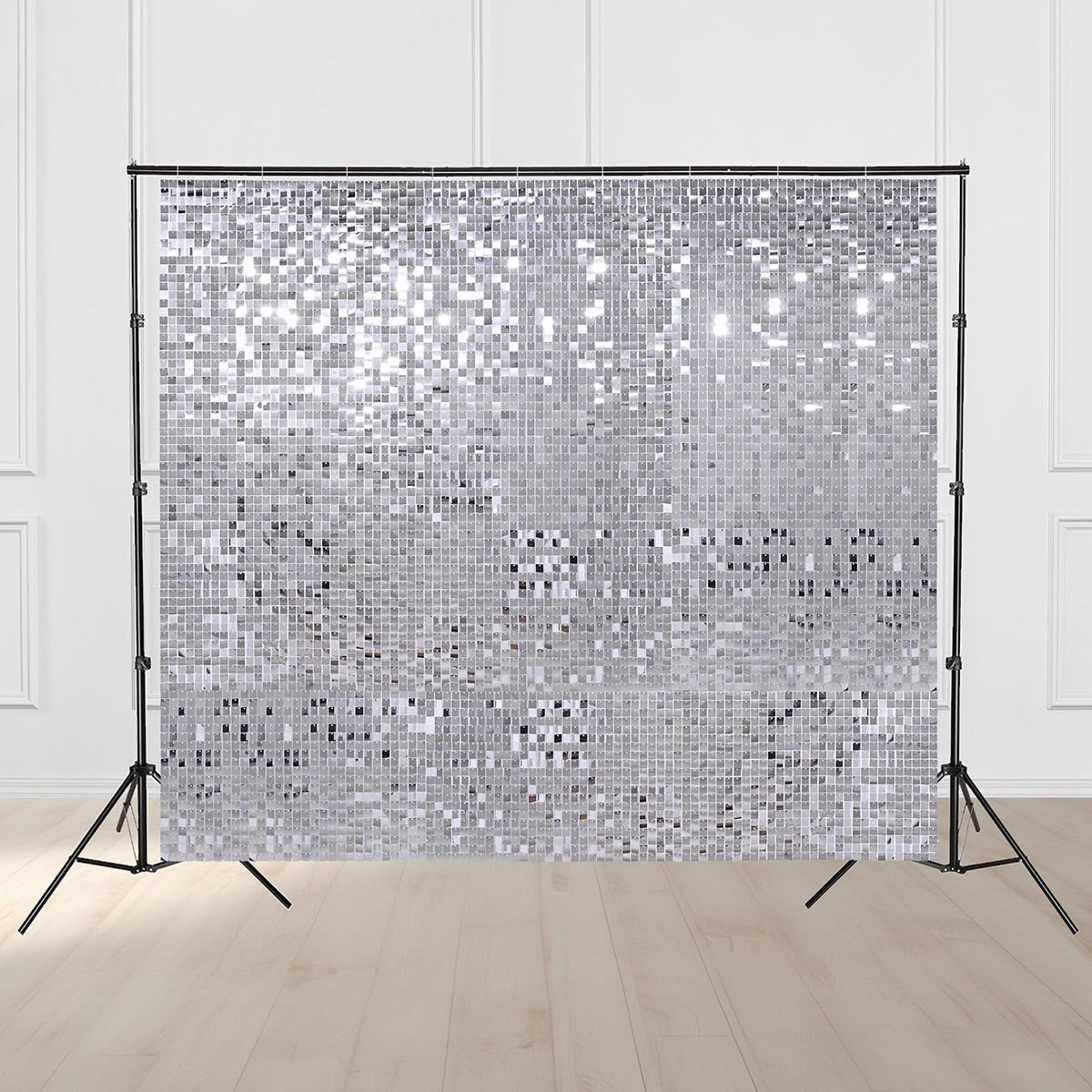 10x8.5ft Shimmer Wall Backdrop Stand Kit Trade Show Photo Booth