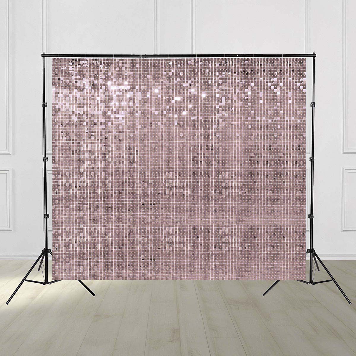 タナハシ製作所　sparkle  CUSTOM STAND SYSTEM KIT 10x8.5ft Shimmer Wall Backdrop Stand Kit Trade Show Photo Booth