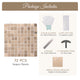 10x8ft Heavy Duty Shimmer Wall Backdrop with Frame