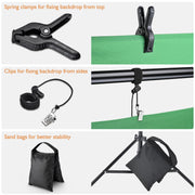 10x8.5ft Shimmer Wall Backdrop Stand Kit Trade Show Photo Booth