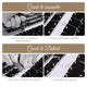 10x8.5ft Shimmer Wall Backdrop Stand Kit Trade Show Photo Booth