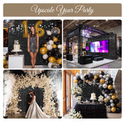 10x8.5ft Shimmer Wall Backdrop Stand Kit Trade Show Photo Booth