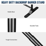 10x8ft Heavy Duty Shimmer Wall Backdrop with Frame