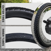 TheDisplayOutlet 3ct. Replacement Bicycle Tires & Tubes for 16"-24" Wheel Image