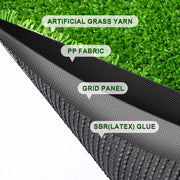33'x6' Artificial Grass Turf Synthetic Pet Turf Roll 3/8" Thick