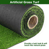Artificial Grass Turf Synthetic Pet Turf Roll 33'x6', 3/8" Thick