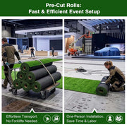 TheDisplayOutlet Exhibition Turf for Car Shows, Trade Show Booths 3/8" Pile Image