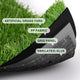 Artificial Grass Turf Strips for Pavers Driveway Yard 13/16" Pile