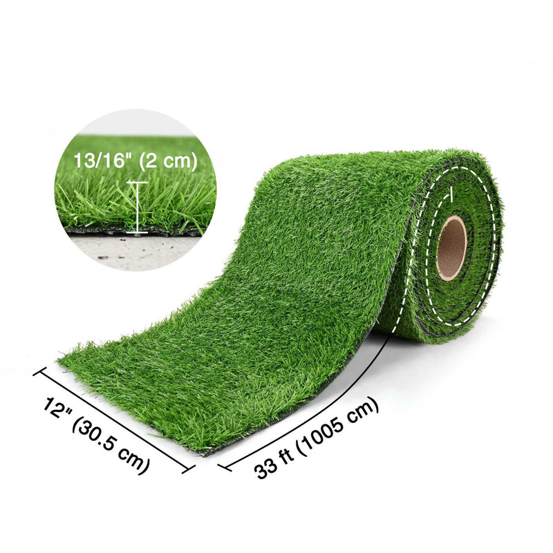 Artificial Grass Turf Strips for Pavers Driveway Yard 13/16