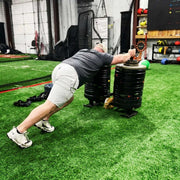 TheDisplayOutlet Artificial Gym Turf for Sled Workouts & Agility (1 3/8"H Pile) Image