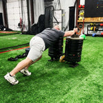 TheDisplayOutlet Artificial Gym Turf for Sled Workouts & Agility (1 3/8"H Pile) Image
