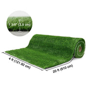TheDisplayOutlet Event Turf for Lifestyle Expos, Booth Flooring 1 3/8" Pile, 4x20ft Image