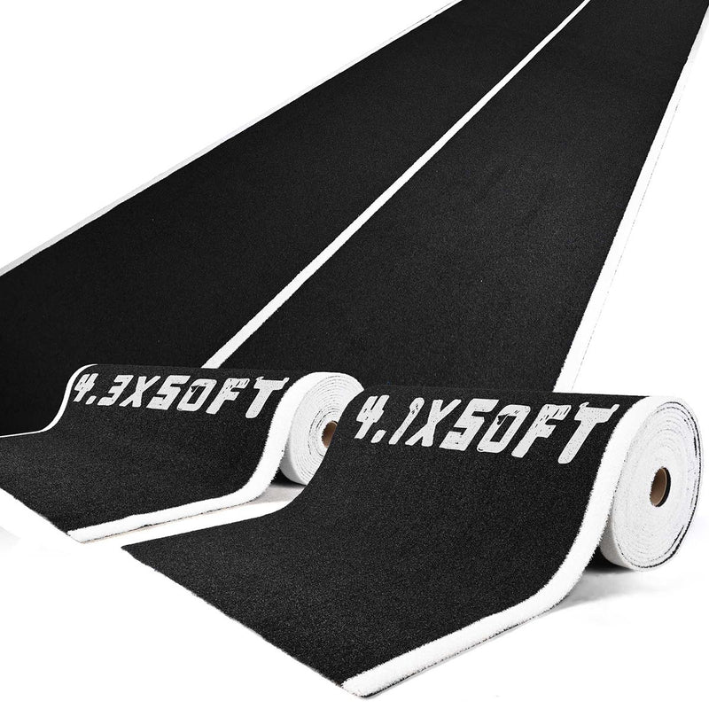 TheDisplayOutlet HybridLane Pro Gym Turf for Sled Workouts & Agility 61oz, 8.4x50ft - Set Image