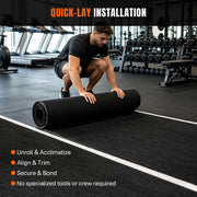 TheDisplayOutlet HybridLane Pro Gym Turf for Sled Workouts & Agility 61oz Image