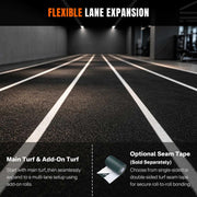 TheDisplayOutlet HybridLane Pro Gym Turf for Sled Workouts & Agility 61oz Image