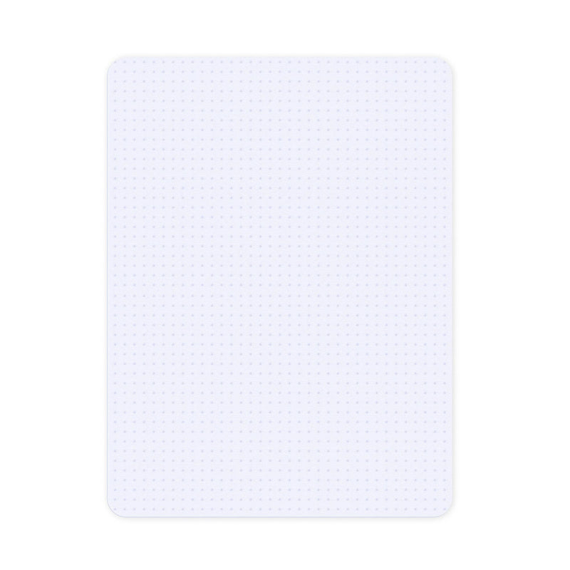 48" x 36" Plastic Computer Chair Mat for Carpet with Studded