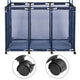 Pool Storage Bin Mesh Basket Nooddle Holder 50x30x61 Blue