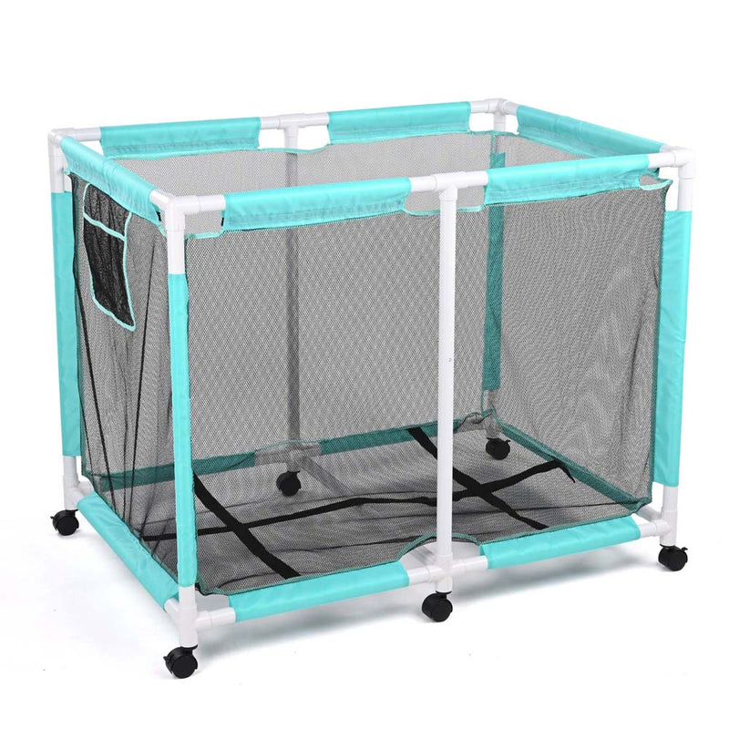 48in. Pool Storage Bin Mesh Basket Heavy Duty Frame