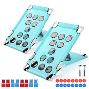 TheDisplayOutlet Pool Cornhole Toss Board (12 Holes) Throwing Yard Game, 2ct/pk Image
