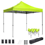 Pop Up Canopy with Vent & Sidewall 10'x10' (9'7"x9'7")