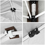 TheDisplayOutlet Pop Up Canopy with Vent & Sidewall 10'x10' Image