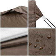 TheDisplayOutlet Pop Up Canopy with Vent & Sidewall 10'x10' Image