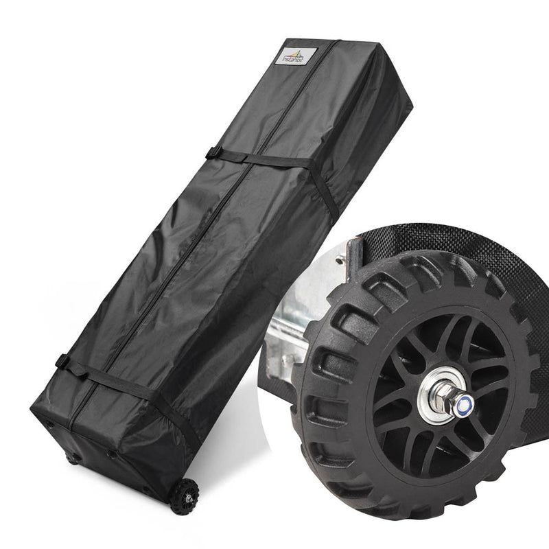InstaHibit 10x15 Canopy Rolling Storage Bag w/ Handles 15x11x64