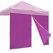 TheDisplayOutlet 1pc Sidewall w/ Zipper for 10ft Canopy Tents, Vivid Viola Image