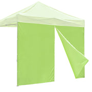 TheDisplayOutlet 1pc Sidewall w/ Zipper for 10ft Canopy Tents, Green Glow Image