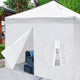 TheDisplayOutlet 1080D Sidewall w/ Zipper for Pop Up Canopy 10'Lx7'H Image