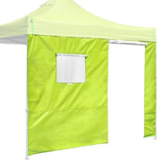 TheDisplayOutlet InstaHibit Canopy Sidewall w/ Door & Window 9'7"Lx6'7"H, Green Glow Image