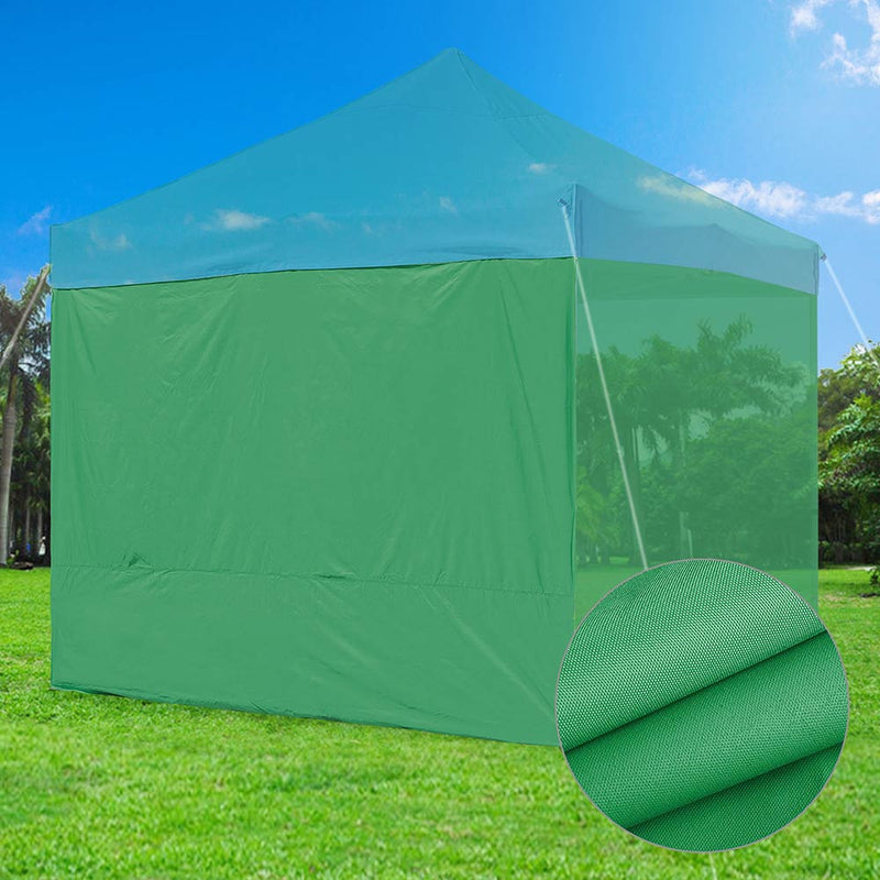 TheDisplayOutlet 10'x7' Sidewall for Pop Up Canopy CPAI-84 UV50+, Green Image