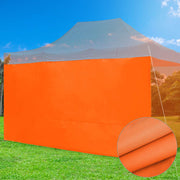 TheDisplayOutlet 15'x7' Sidewall for Pop Up Canopy CPAI-84 UV50+, Orange Image