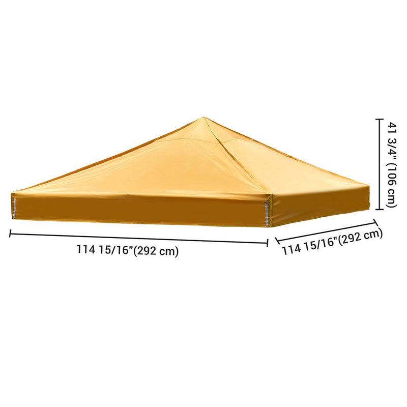 10x10 Pop Up Canopy Top Replacement Roof 9'7