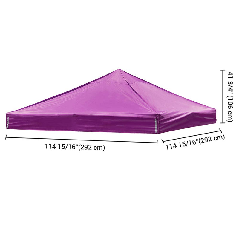 10x10 Pop Up Canopy Top Replacement Roof 9'7