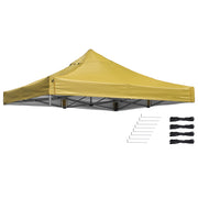 TheDisplayOutlet InstaHibit 10x10 Canopy Replacement with Vent 9'7"x9'7", Mineral Yellow Image