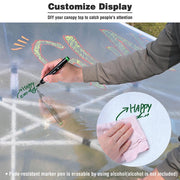 TheDisplayOutlet Clear Pop Up Tent Canopy Top Replacement Roof Image