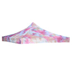 10x10 Canopy Replacement Top Tie-dyed Pink 9'7"x9'7"