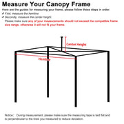 InstaHibit Canopy Replacement 10x10 Pop Ups CPAI-84 FireRetardant